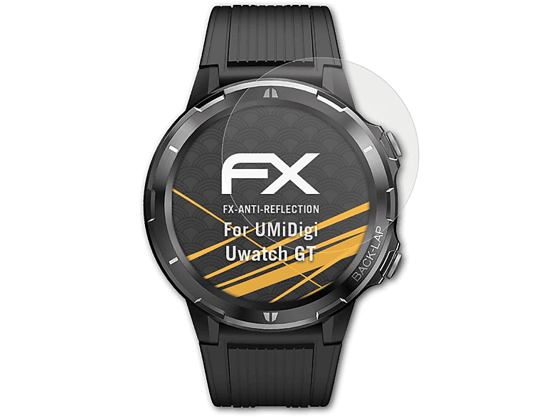 UMiDigi ATFOLIX Displayschutz(für FX-Antireflex Uwatch GT) 3x