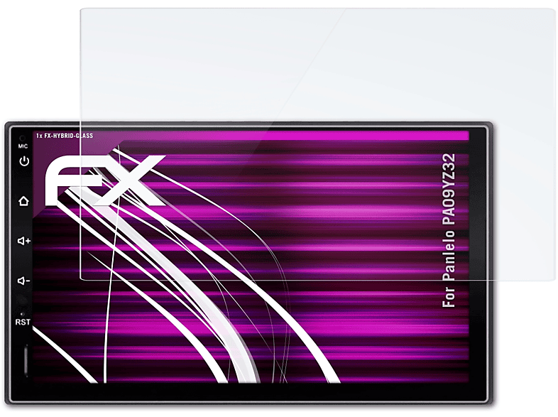 ATFOLIX FX-Hybrid-Glass Schutzglas(für Panlelo PA09YZ32)