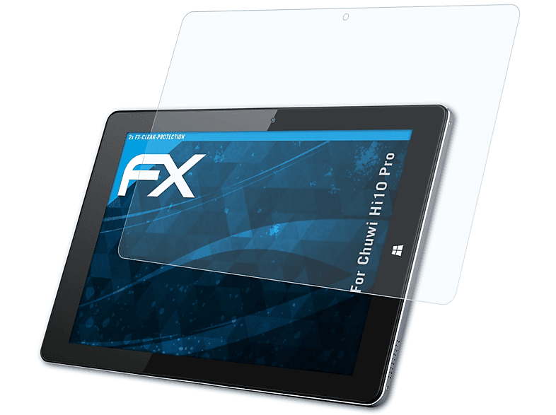 ATFOLIX 2x Displayschutz(für Chuwi Hi10 FX-Clear Pro)