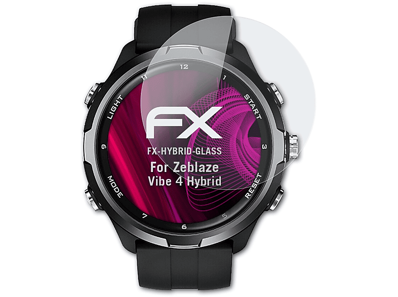ATFOLIX FX-Hybrid-Glass Schutzglas(für Zeblaze Vibe Hybrid) 4
