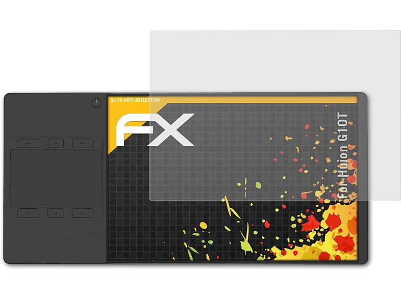 Displayschutz(für G10T) ATFOLIX 2x FX-Antireflex Huion