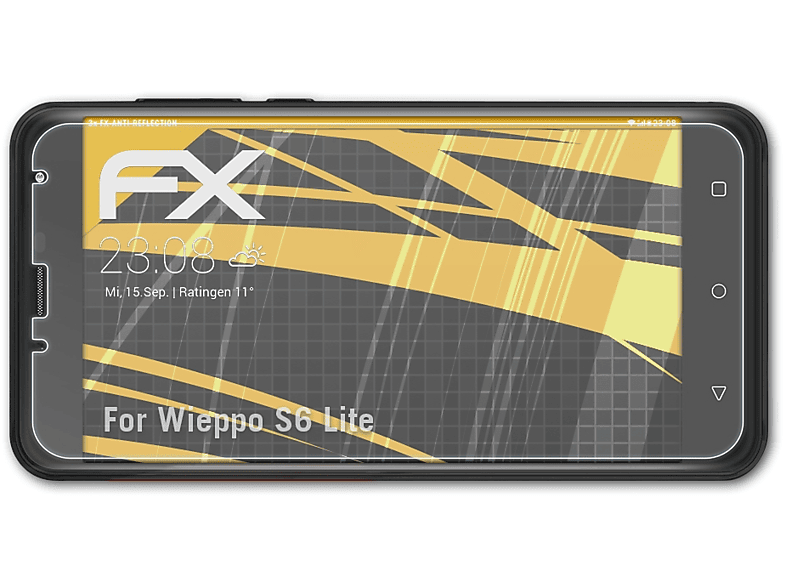 Displayschutz(für FX-Antireflex 3x Lite) S6 ATFOLIX Wieppo