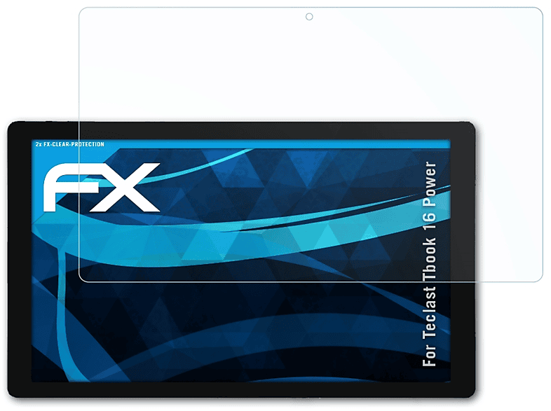 ATFOLIX 2x FX-Clear Displayschutz(für Teclast Tbook 16 Power)