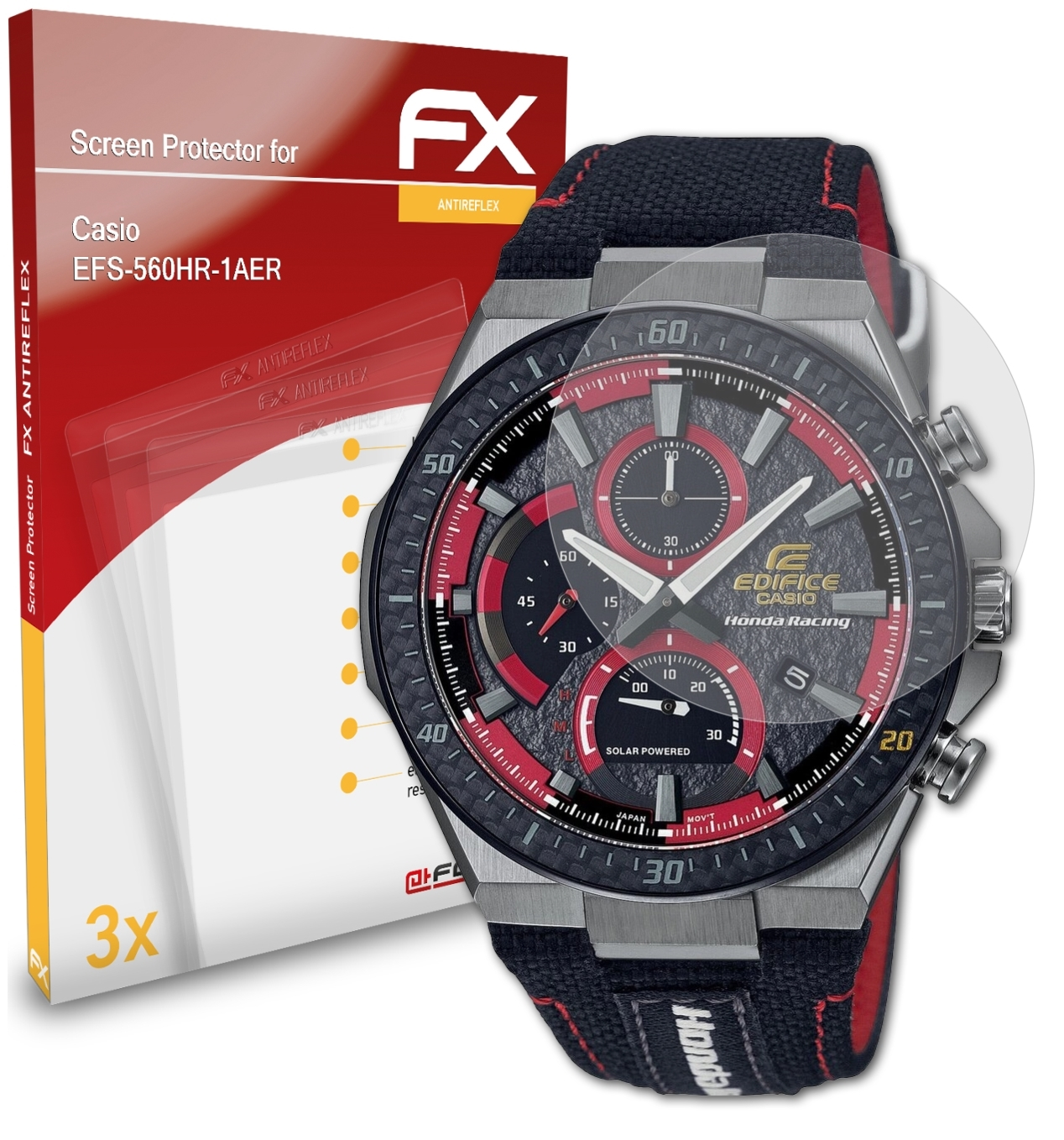 FX-Antireflex 3x EFS-560HR-1AER) ATFOLIX Casio Displayschutz(für