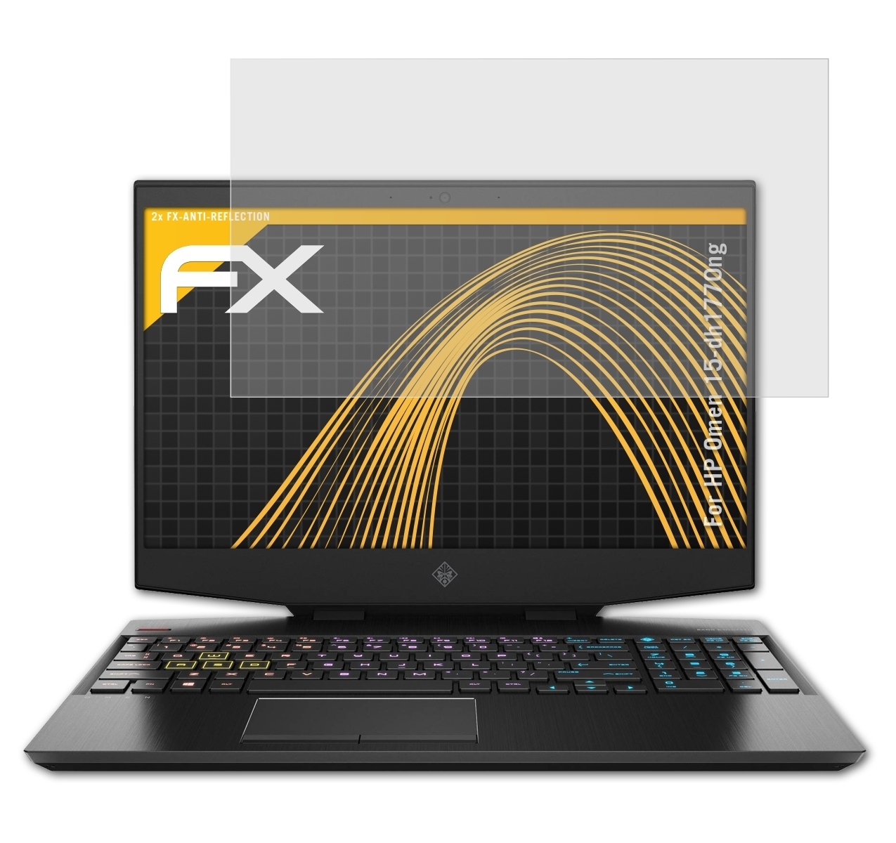 HP Displayschutz(für FX-Antireflex Omen ATFOLIX 15-dh1770ng) 2x