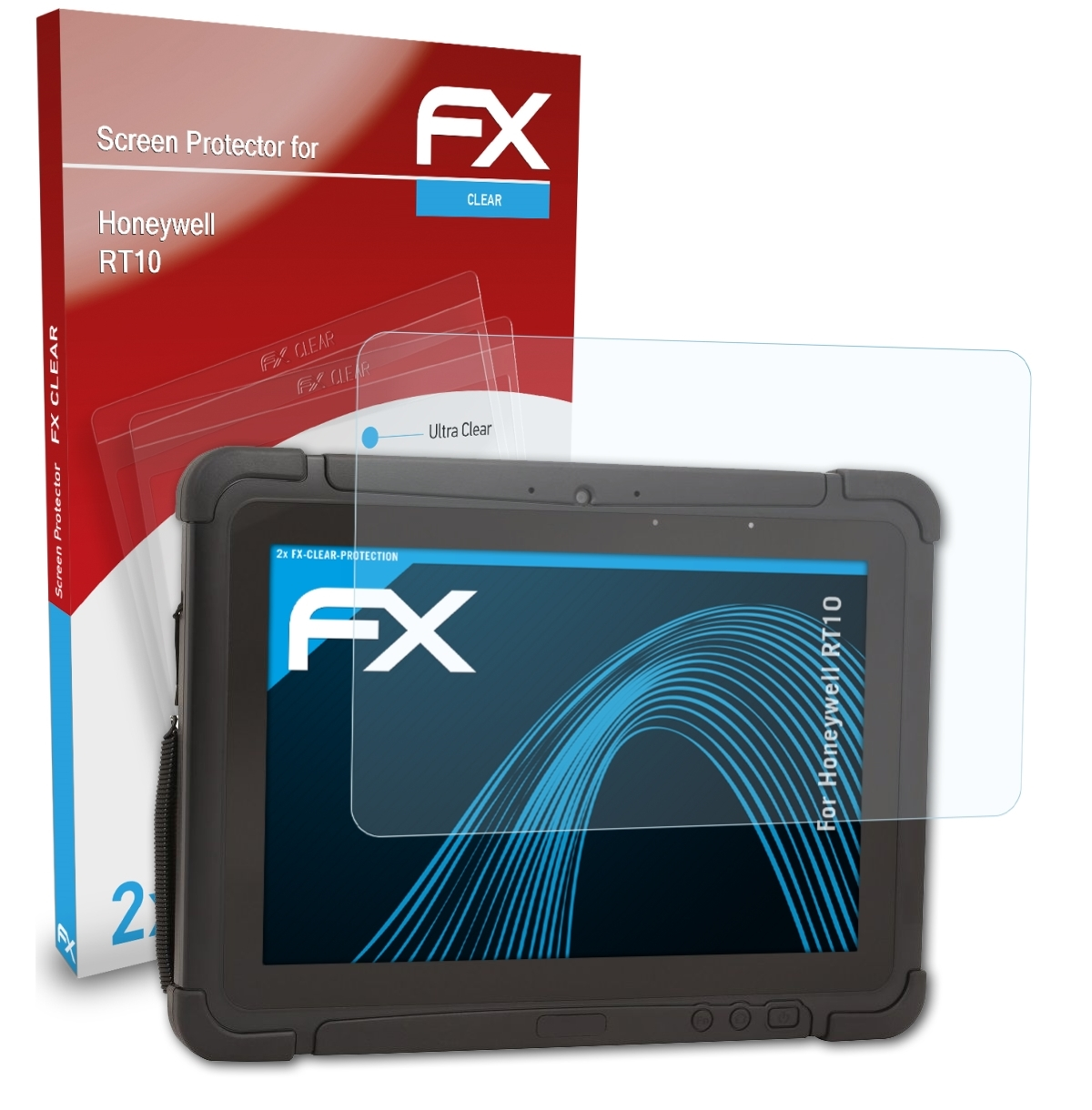 FX-Clear ATFOLIX RT10) Honeywell 2x Displayschutz(für