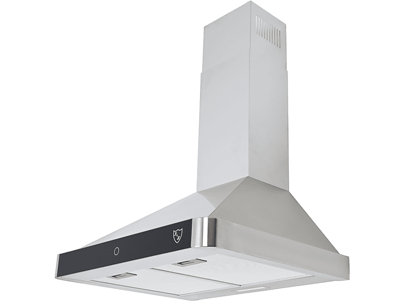 K&H 60cm Dunstabzugshaube Wandhaube PS-60, LED, Metall-Fettfilter Dunstabzugshaube m³/h 550