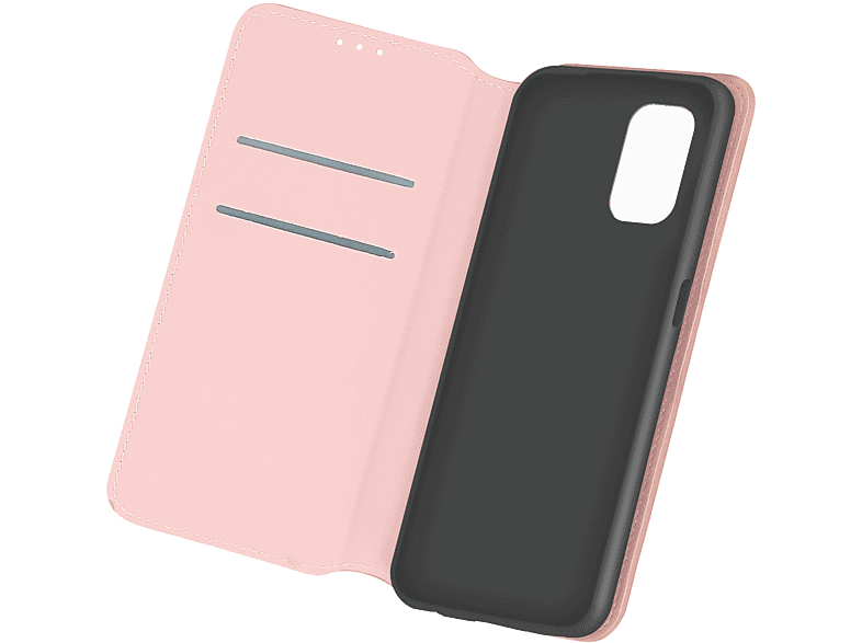 Elec Poco AVIZAR Bookcover, Series, Xiaomi, M5s, Rosegold