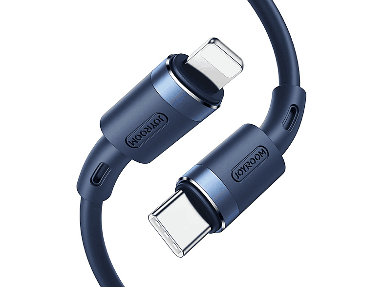 JOYROOM 20W Typ-C zu Lightning, Handyladekabel, Blau