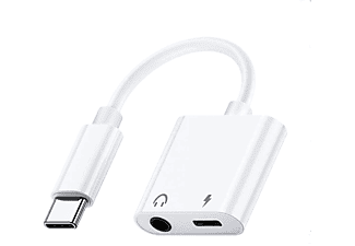 Adaptador de conector de auriculares USB tipo C a mm y Carga - ADA-TCJC SMARTEK | MediaMarkt