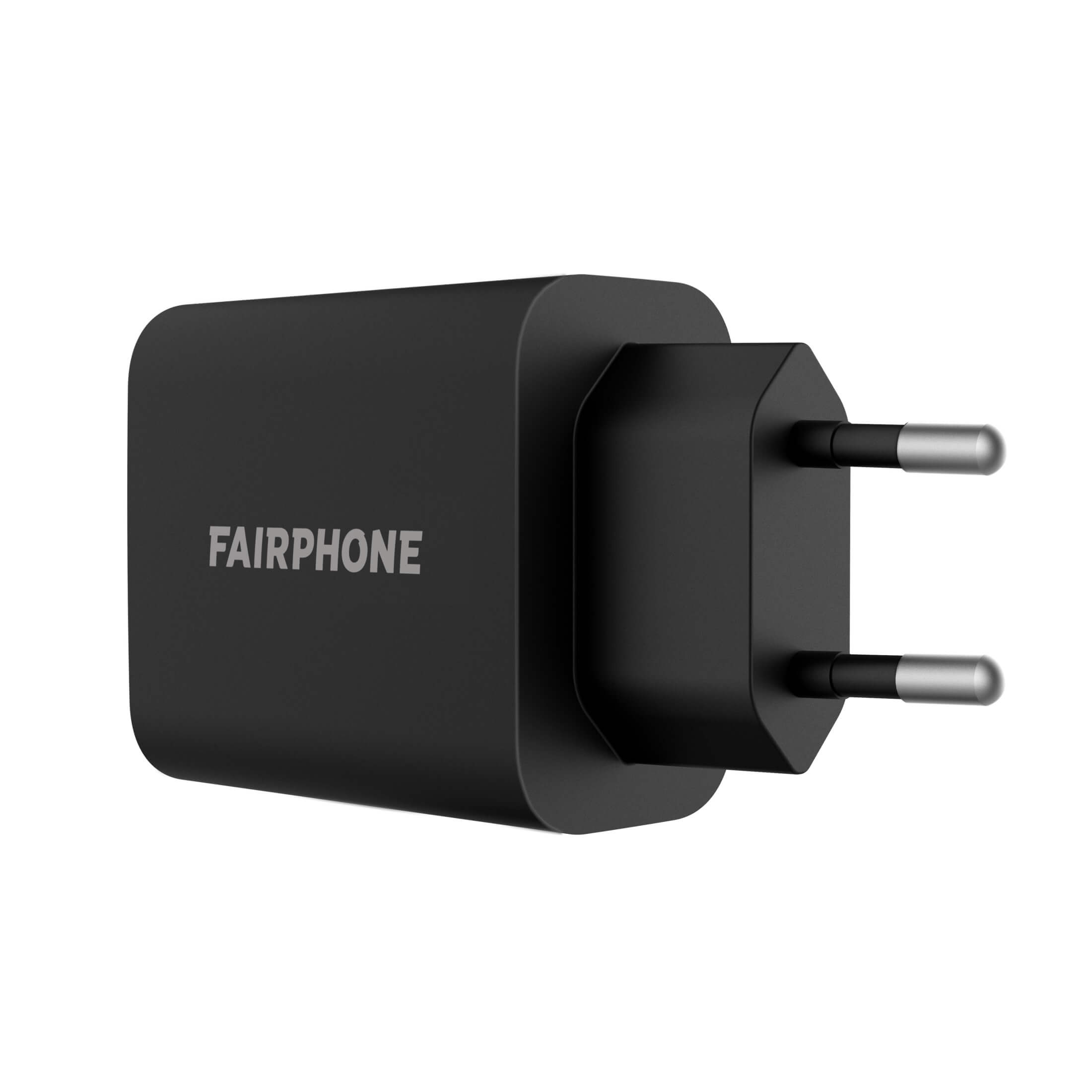 FAIRPHONE Fairphone, Charger Ladegerät Schwarz Duales