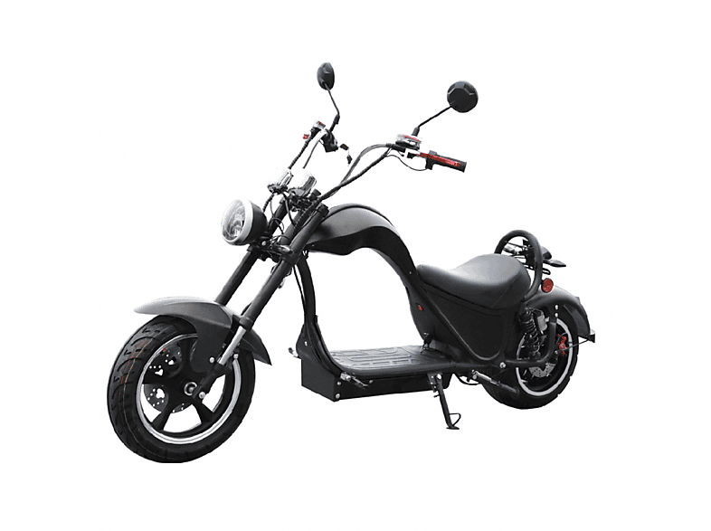 MADAT COBRA 49E E-Roller (Laufradgröße: 12 Zoll, Erwachsene-Rad, Schwarz) | E-Motorbike