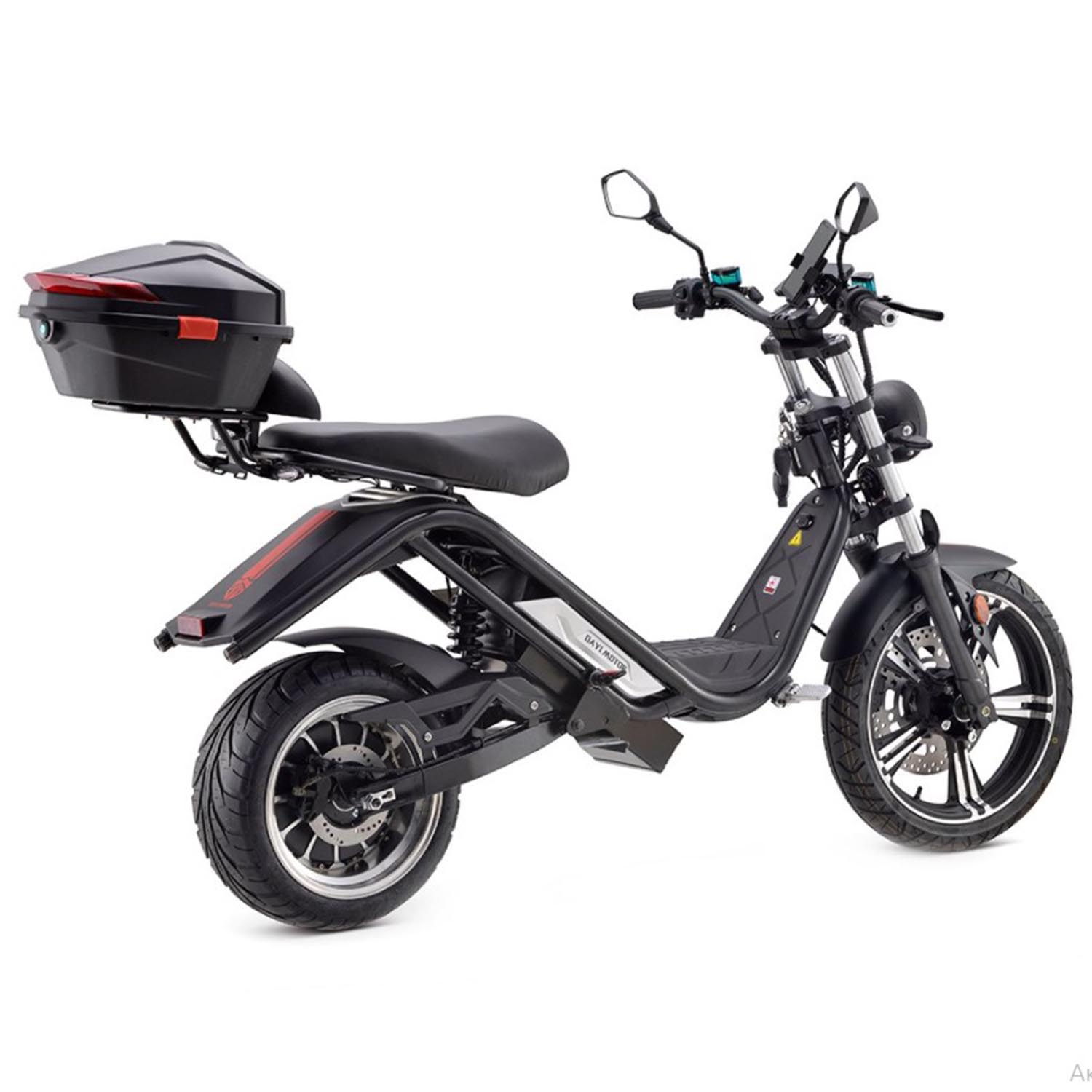 MADAT E-THOR 17 Zoll, (Laufradgröße: Schwarz) E-Scooter Erwachsene-Rad, 6.0B