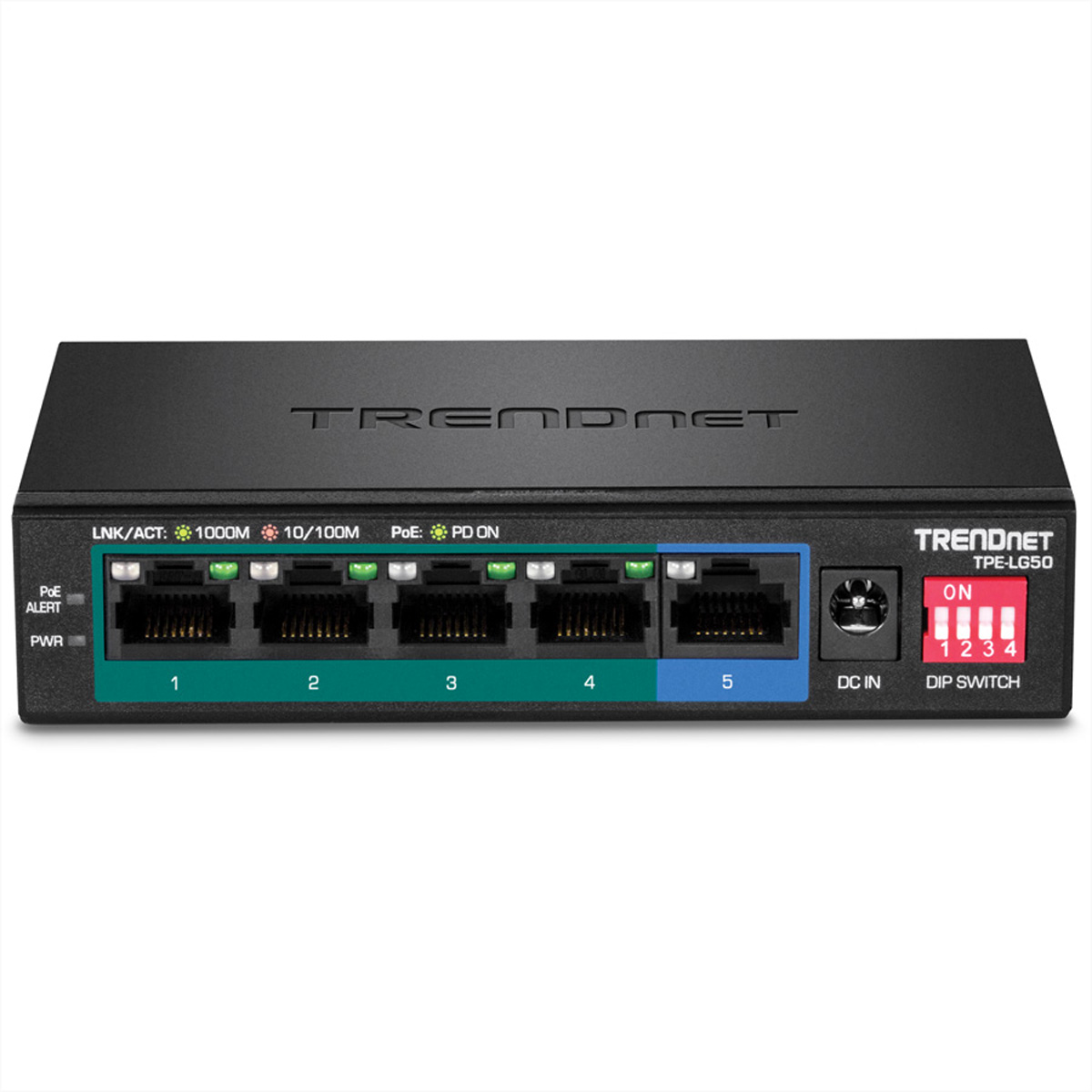 TRENDNET TPE-LG50 PoE Gigabit Switch Switch PoE