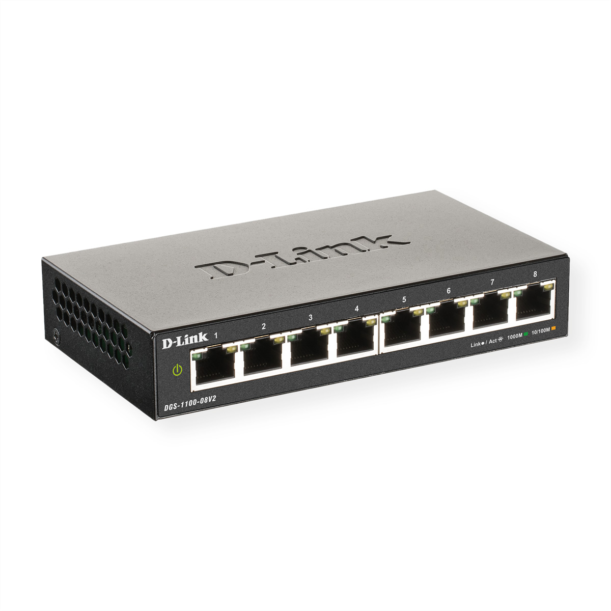 Gigabit Gigabit DGS-1100-08V2/E Ethernet Managed Switch Smart D-LINK Switch