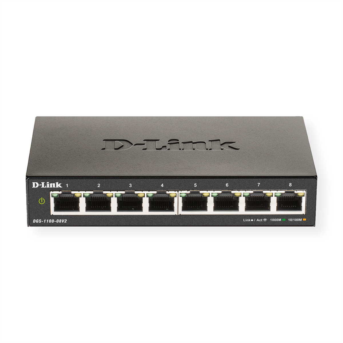 D-LINK DGS-1100-08V2/E Gigabit Gigabit Ethernet Switch Smart Managed Switch