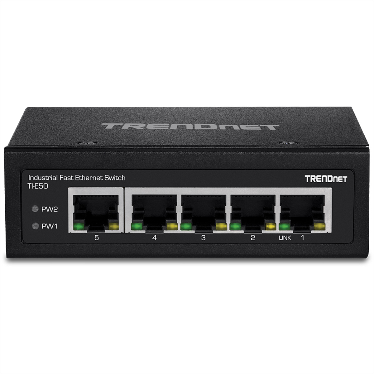 TRENDNET TI-E50 Industrial Ethernet Industrial DIN-Rail 5-Port Fast Switch Networking