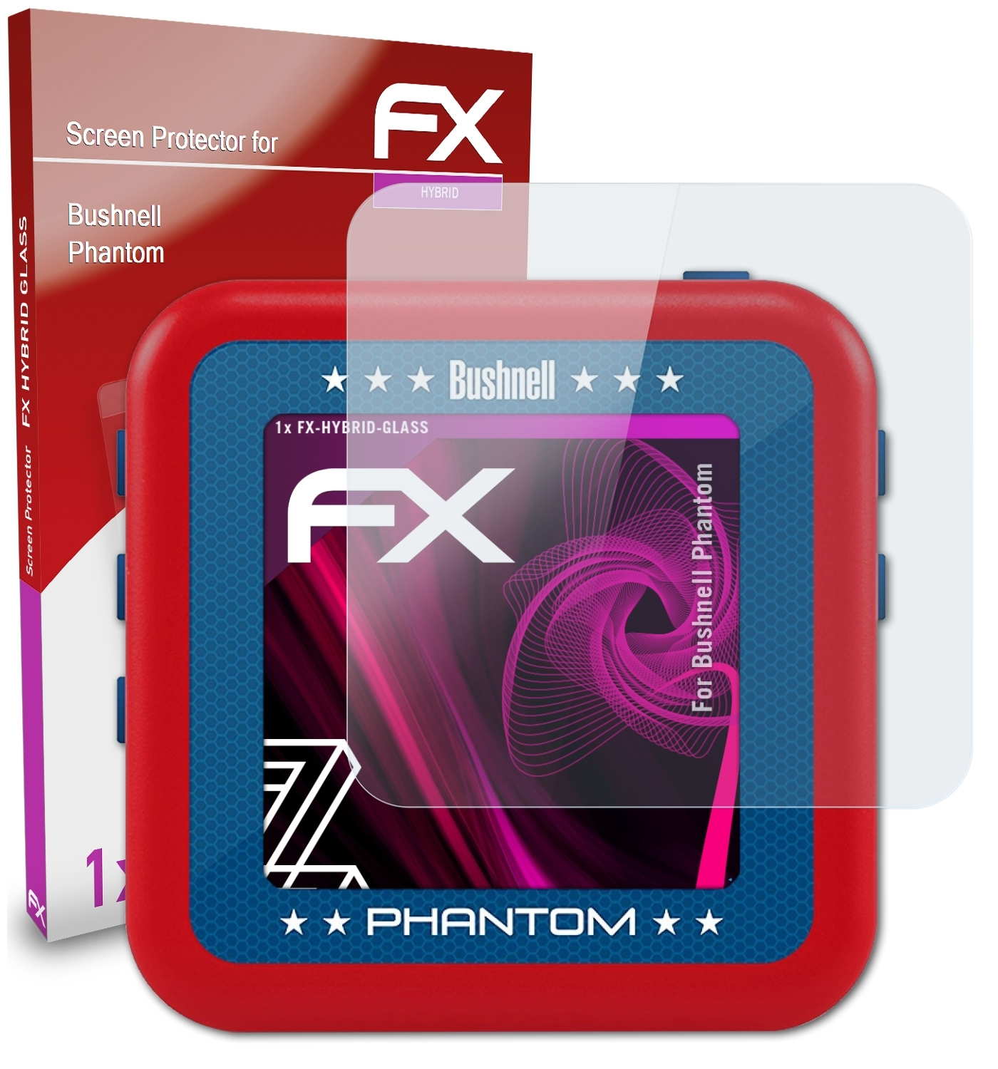 ATFOLIX FX-Hybrid-Glass Phantom) Bushnell Schutzglas(für