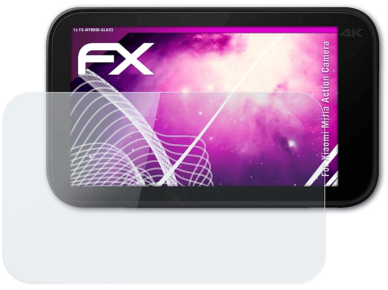 ATFOLIX FX-Hybrid-Glass Schutzglas(für Xiaomi MiJia Camera) Action
