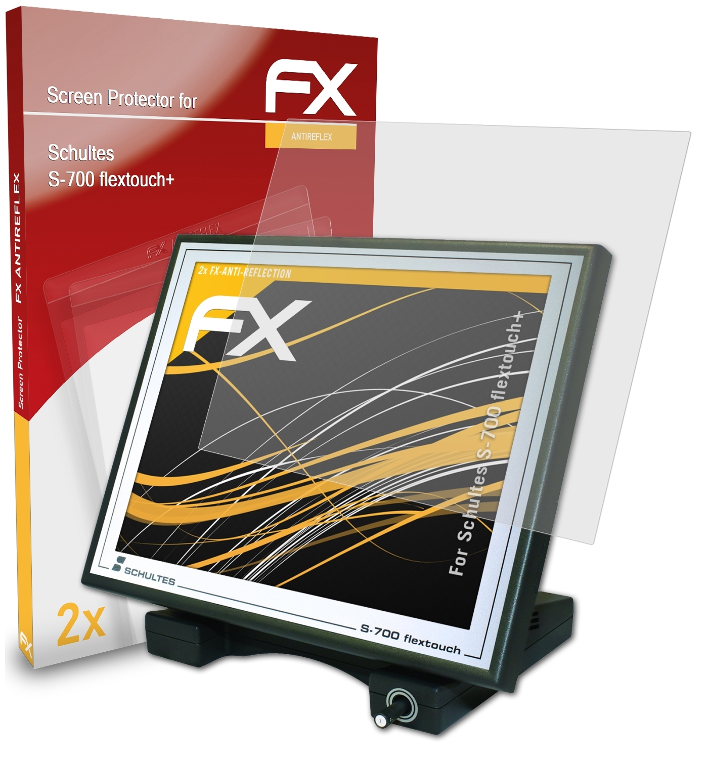 ATFOLIX FX-Antireflex Schultes Displayschutz(für 2x S-700 flextouch+)