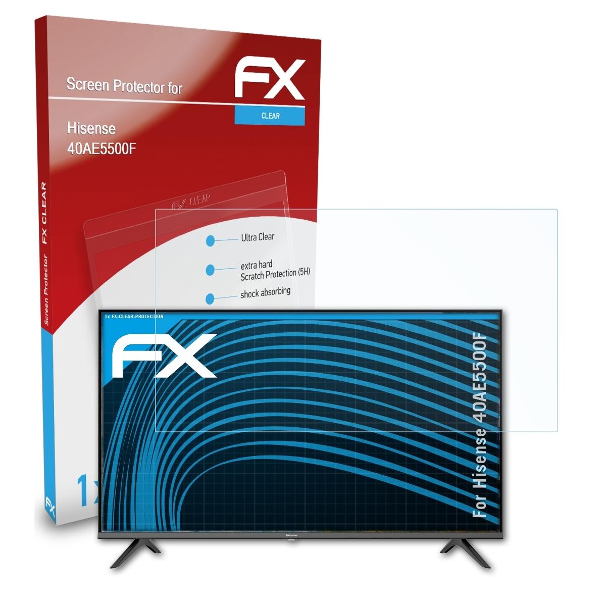 FX-Clear 40AE5500F) Displayschutz(für ATFOLIX Hisense