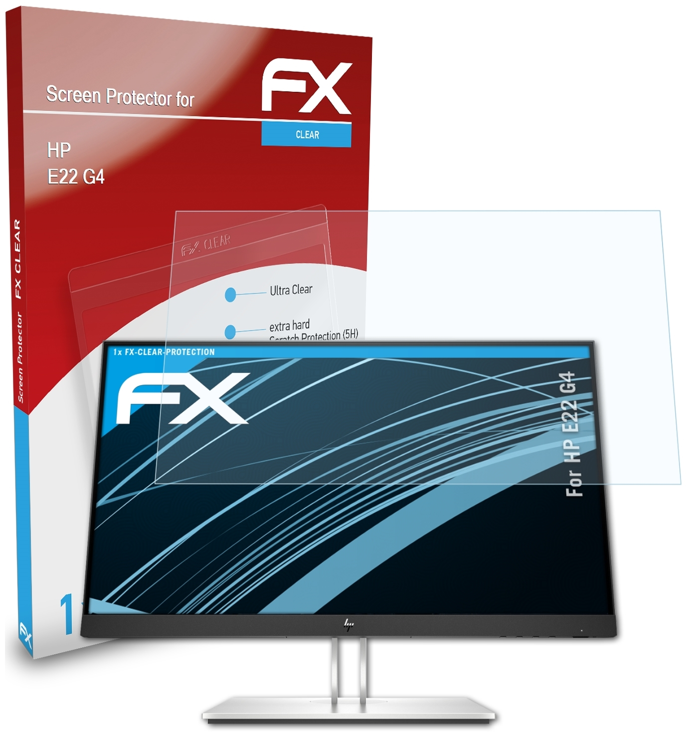 ATFOLIX FX-Clear Displayschutz(für HP G4) E22