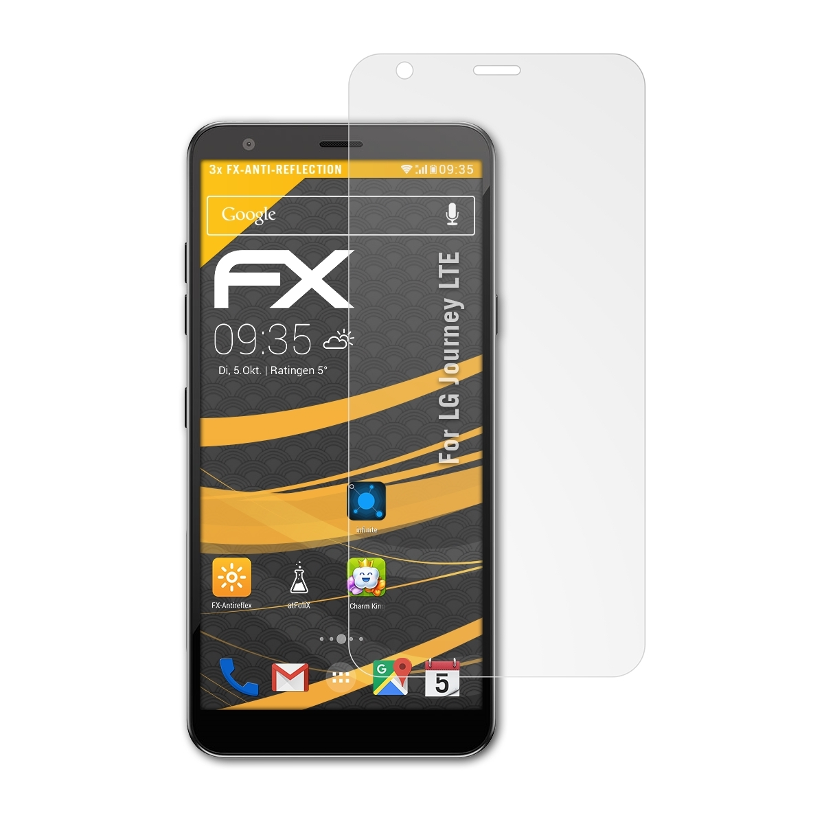 Journey LTE) LG ATFOLIX Displayschutz(für 3x FX-Antireflex