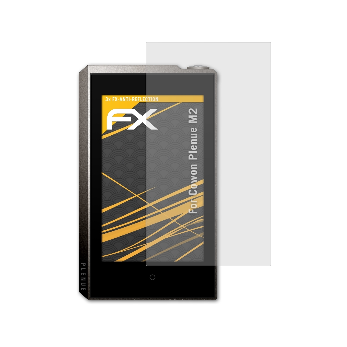 ATFOLIX 3x Plenue FX-Antireflex Displayschutz(für Cowon M2)