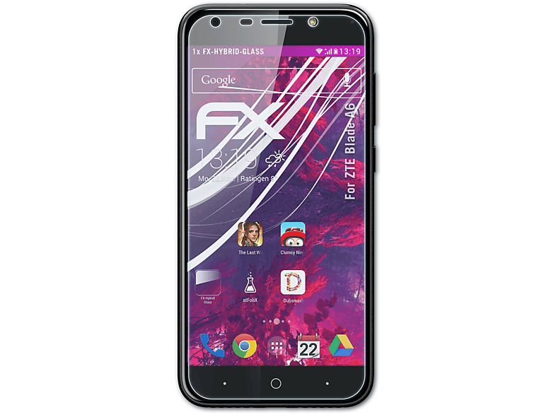 FX-Hybrid-Glass Blade ZTE Schutzglas(für A6) ATFOLIX