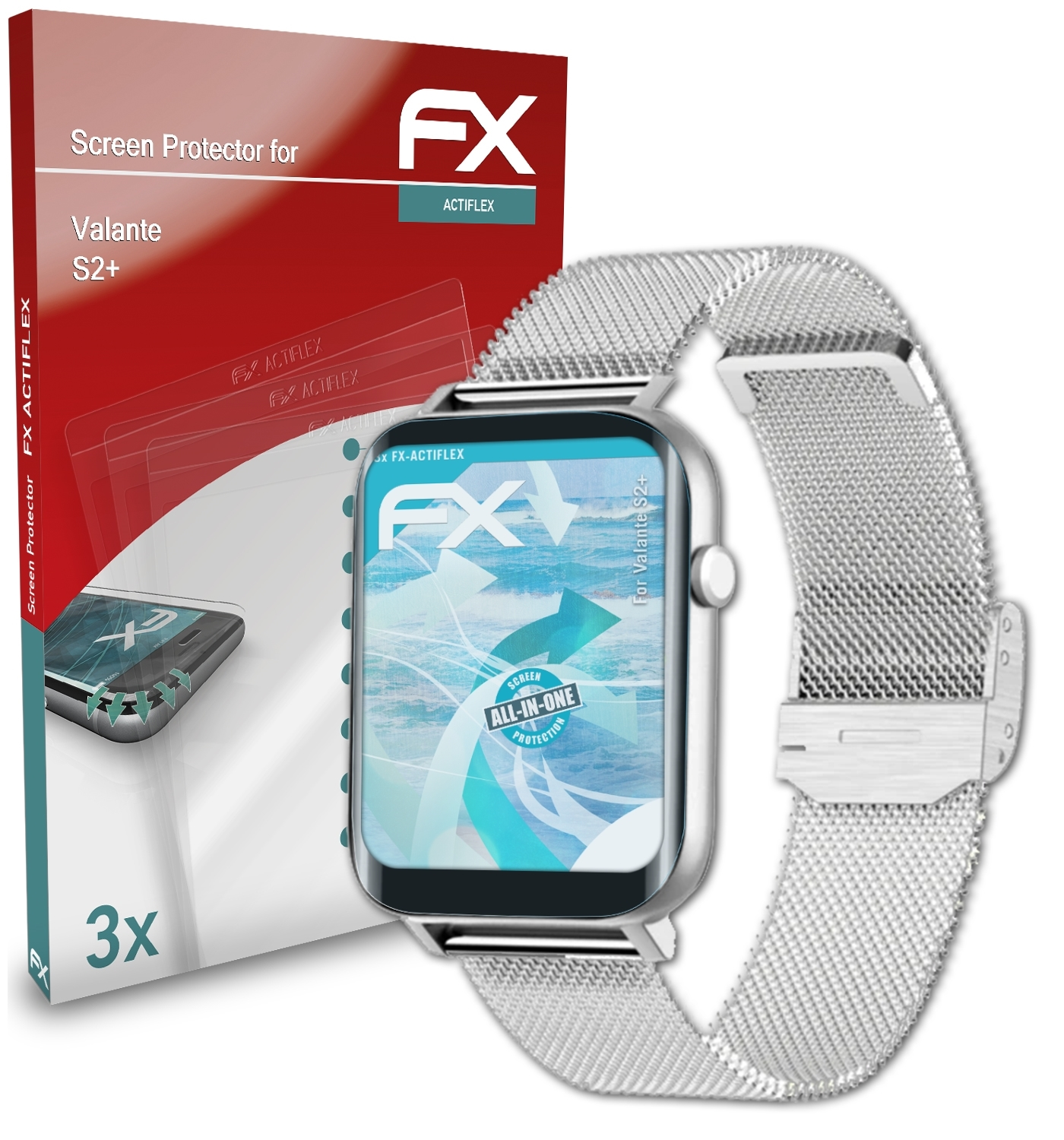 FX-ActiFleX Displayschutz(für 3x S2+) ATFOLIX Valante
