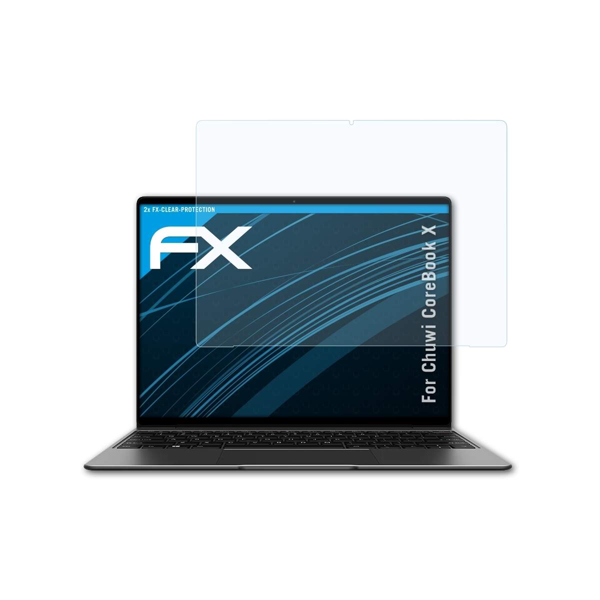 X) ATFOLIX CoreBook Displayschutz(für FX-Clear Chuwi 2x