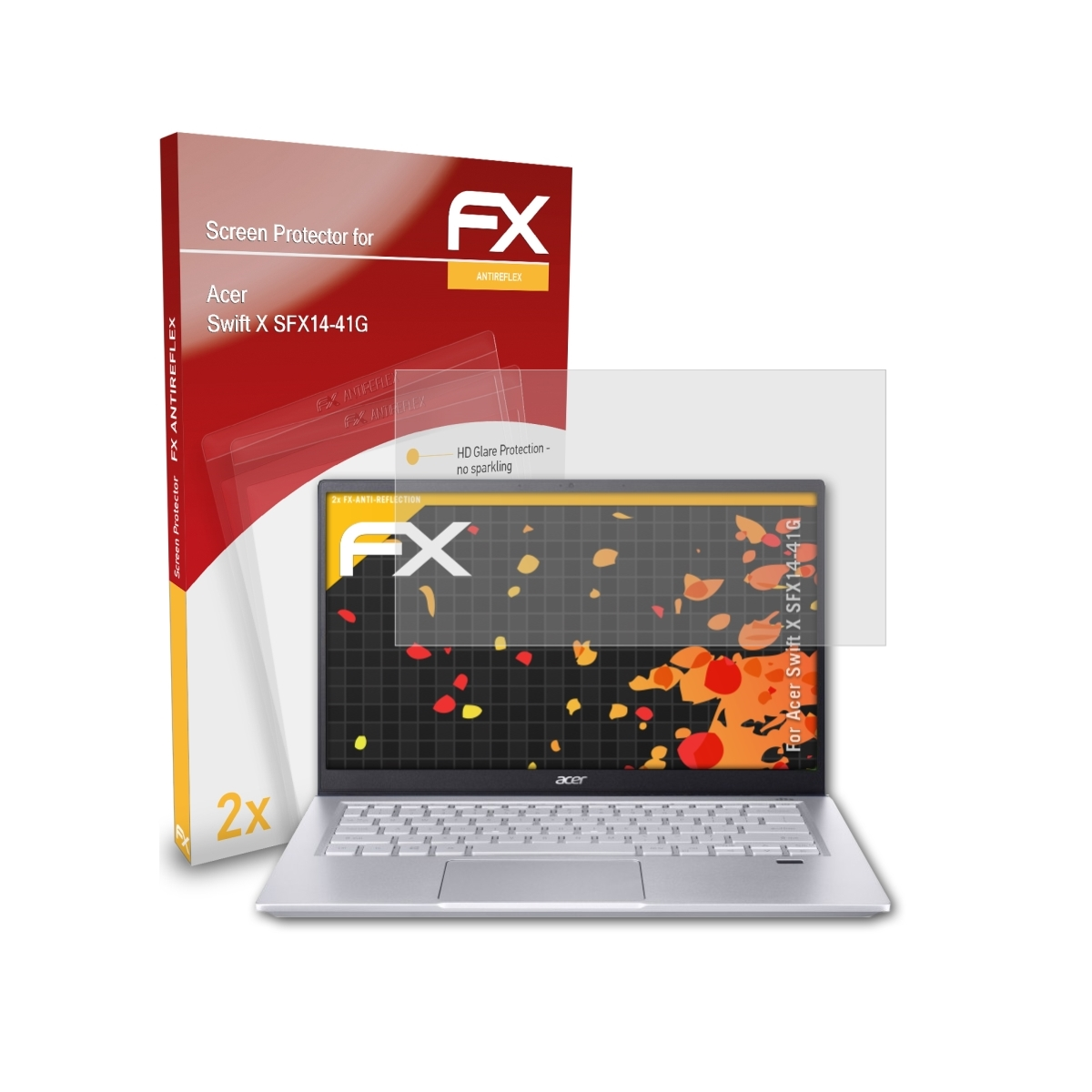 (SFX14-41G)) ATFOLIX Swift Displayschutz(für Acer 2x X FX-Antireflex