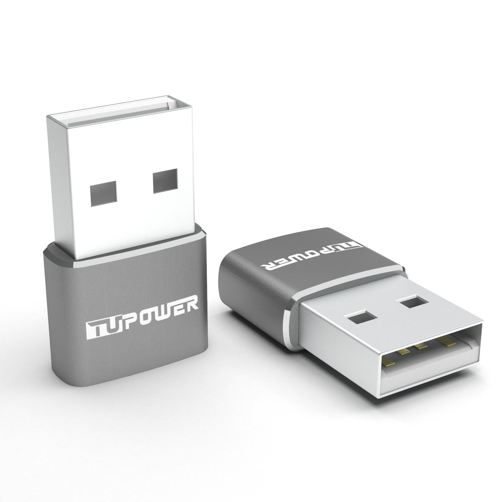 USB A Auf USB C Adapter 2-Stück, BorlterClamp USB-A Auf USB
