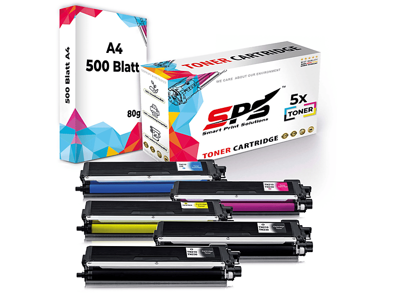 Magenta Cyan Schwarz Gelb SPS Toner S-17839 (TN-230 BKCYM)