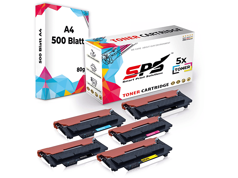 SPS Toner Magenta Cyan (117A) Gelb Schwarz S-17622