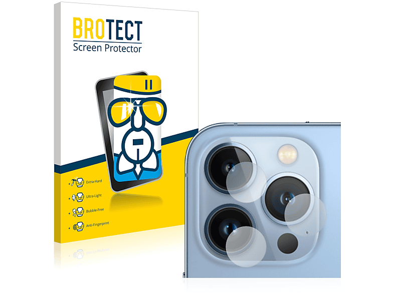 BROTECT Airglass klare Schutzfolie(für Apple iPhone 13 Pro)