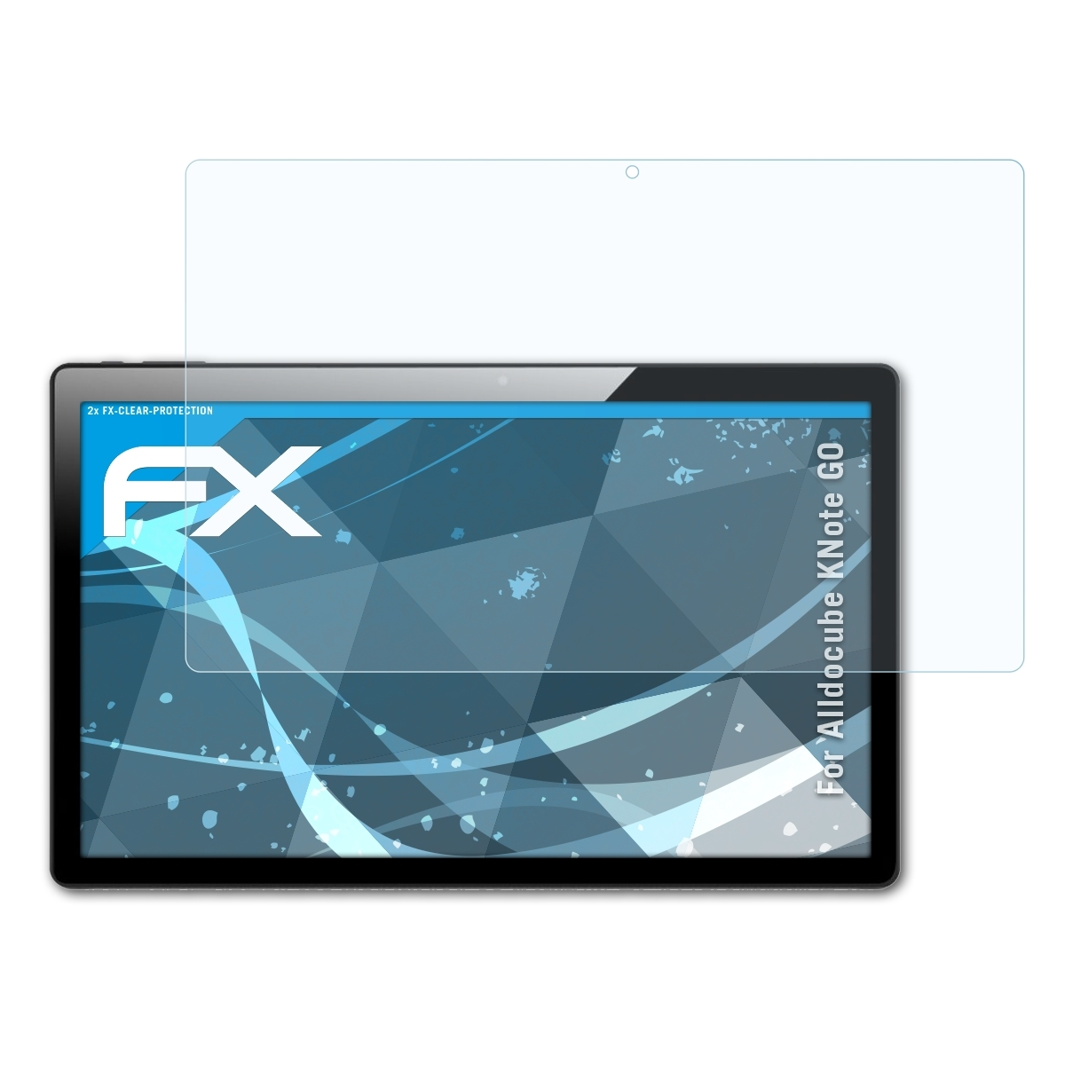Alldocube FX-Clear Displayschutz(für GO) 2x KNote ATFOLIX