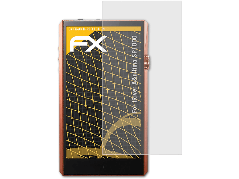 ATFOLIX 3x FX-Antireflex Displayschutz(für IRiver A&ultima SP1000)