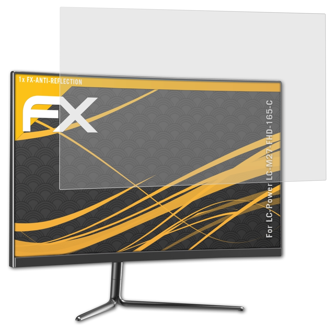 ATFOLIX FX-Antireflex Displayschutz(für LC-Power LC-M27-FHD-165-C)