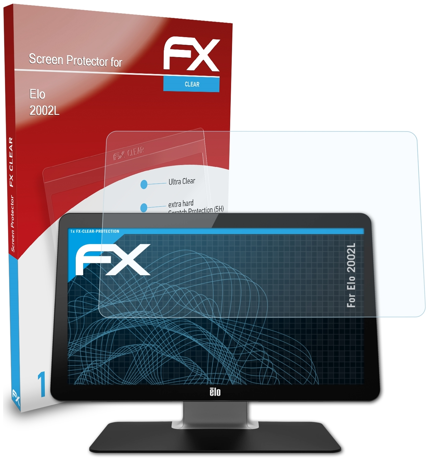 Displayschutz(für 2002L) ATFOLIX FX-Clear Elo