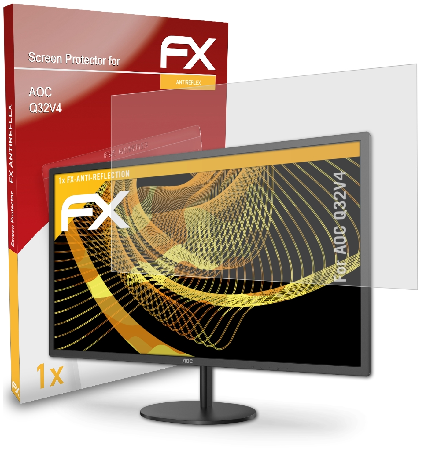 FX-Antireflex Displayschutz(für AOC ATFOLIX Q32V4)