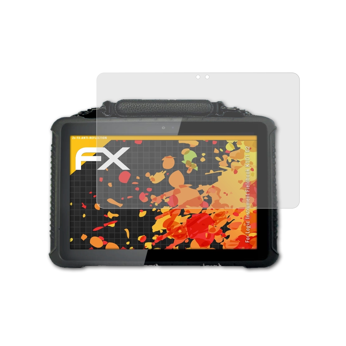 Logic K101 FX-Antireflex Instrument 2x Displayschutz(für ATFOLIX Fieldbook G2)