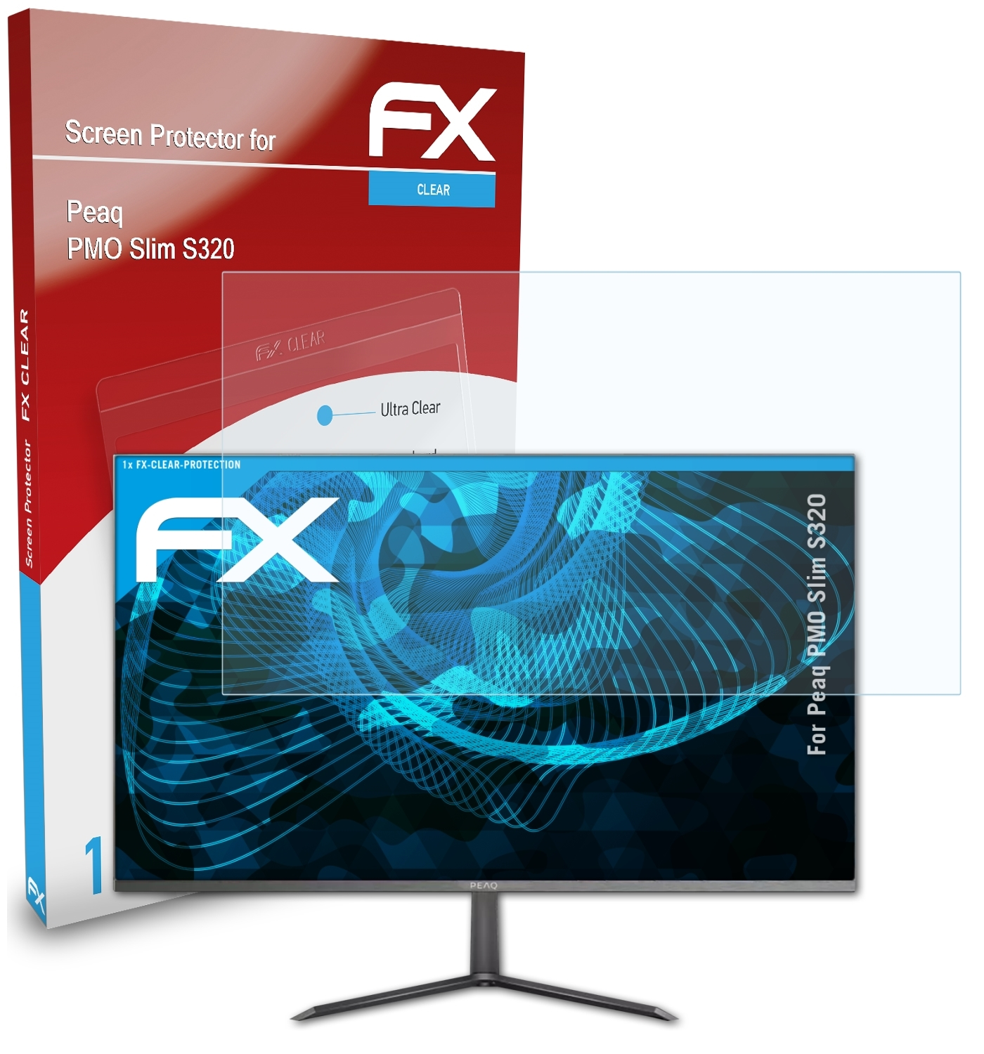 ATFOLIX FX-Clear Displayschutz(für S320) PMO Peaq Slim