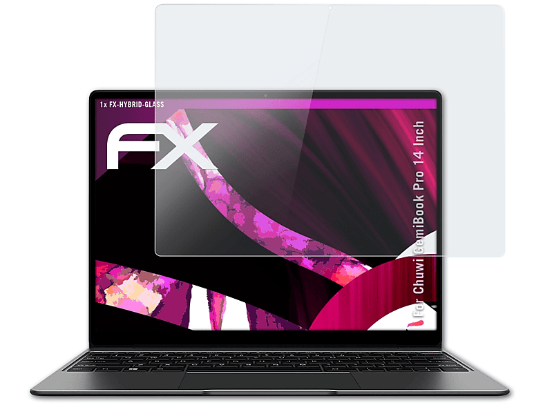 ATFOLIX FX-Hybrid-Glass Schutzglas(für Chuwi GemiBook (14 Pro Inch))