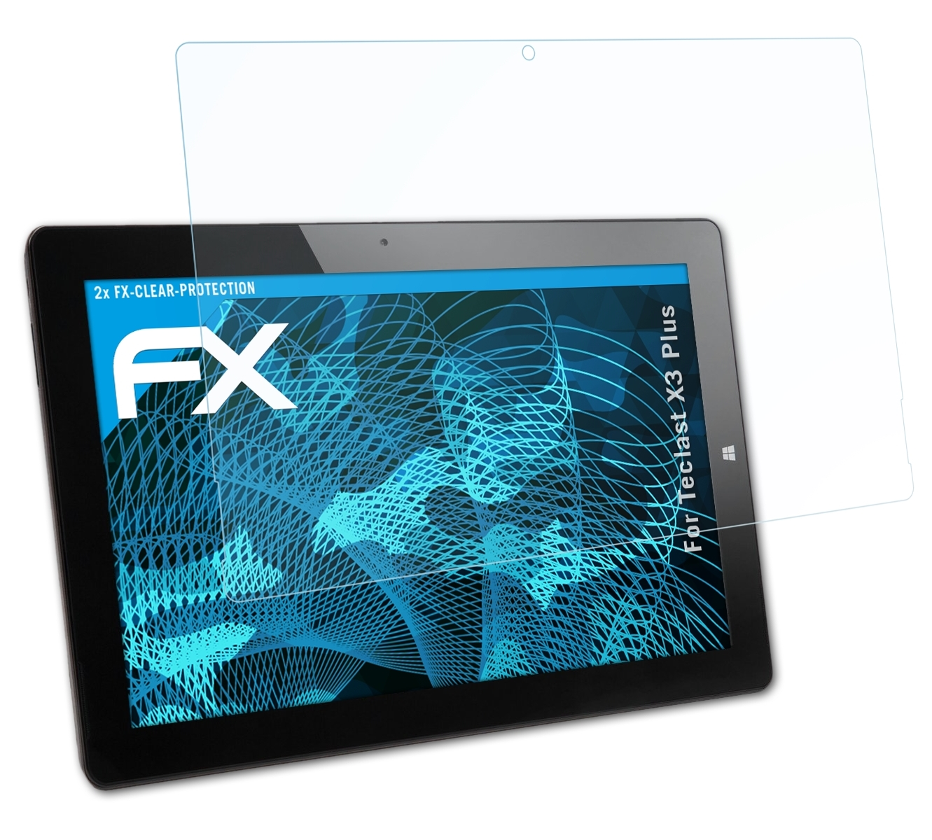 ATFOLIX 2x FX-Clear Displayschutz(für Plus) Teclast X3