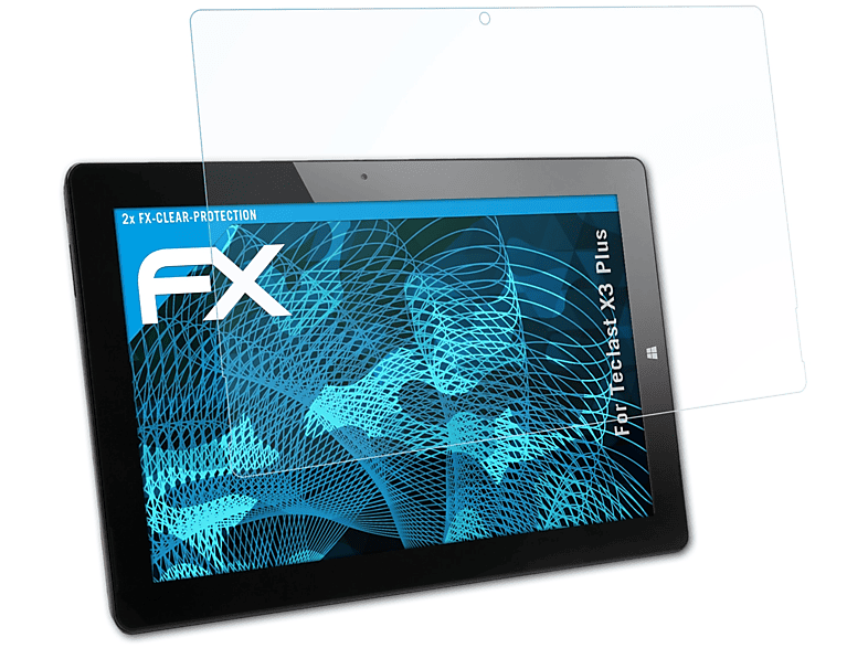 ATFOLIX 2x FX-Clear Displayschutz(für Teclast X3 Plus)