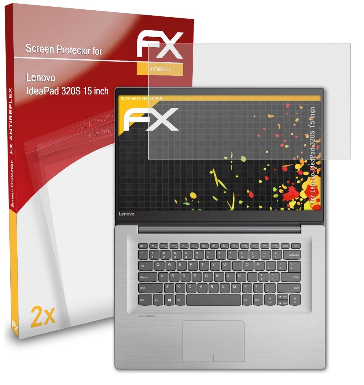 2x FX-Antireflex Displayschutz(für (15 320S IdeaPad ATFOLIX Lenovo inch))