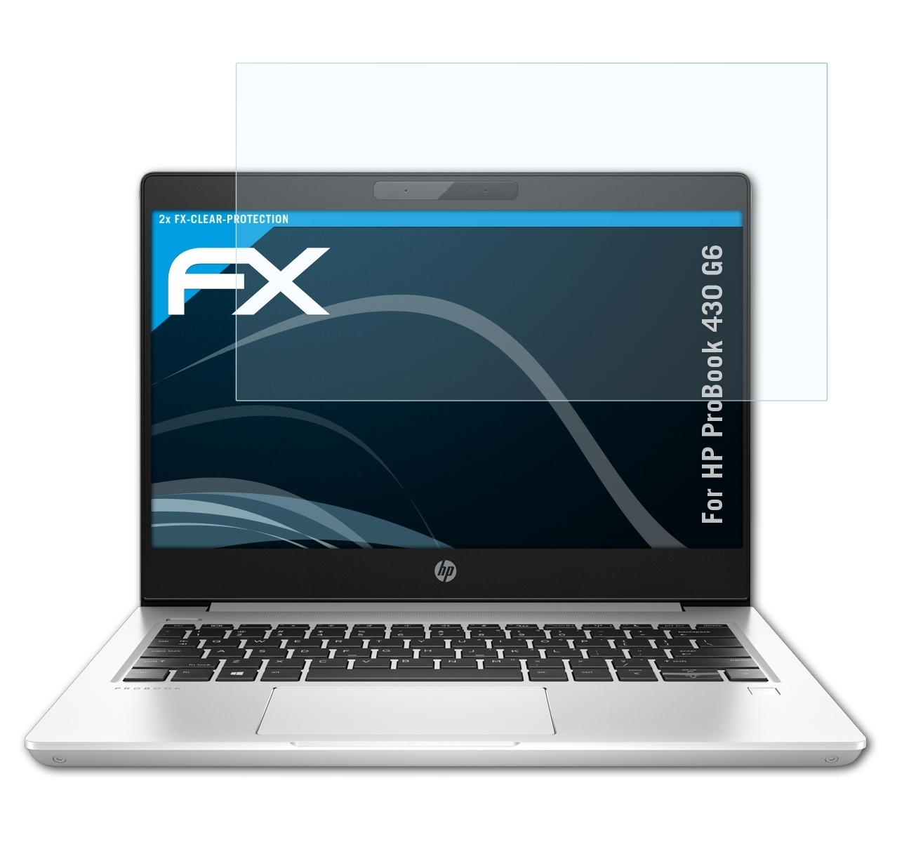 ATFOLIX 2x G6) 430 HP Displayschutz(für ProBook FX-Clear