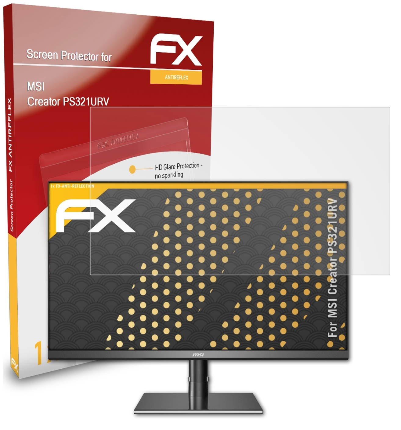 PS321URV) FX-Antireflex Displayschutz(für MSI Creator ATFOLIX