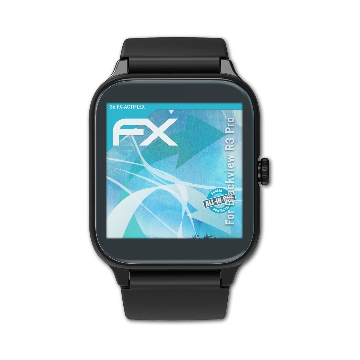 3x FX-ActiFleX Displayschutz(für R3 Blackview ATFOLIX Pro)